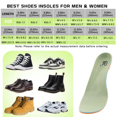 AOTENG STAR noise-free arch support insole designed for quiet wear