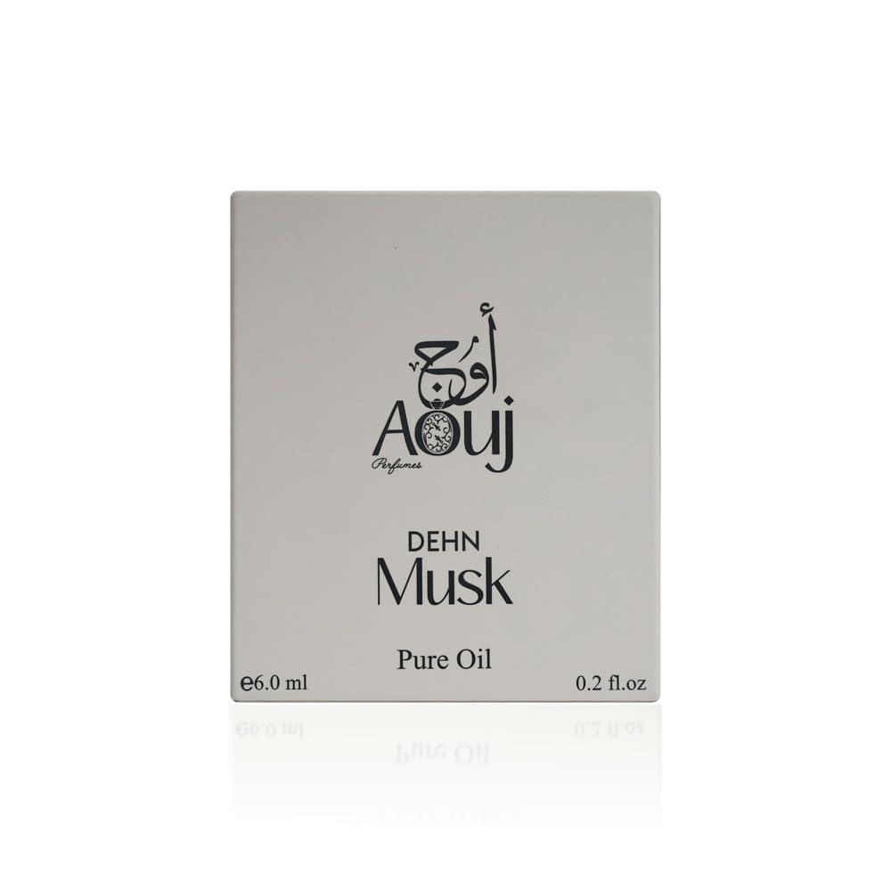 AOUJ Dehn 6ml oil bottle with maroon hue for travel fragrance.