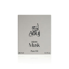 AOUJ Dehn 6ml oil bottle with maroon hue for travel fragrance.
