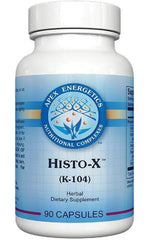 Apex Energetics Histo-X bottle close-up for daily immune support.