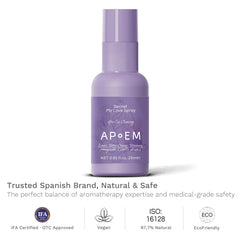 APoEM Secret My Love application scene showing discreet spray.