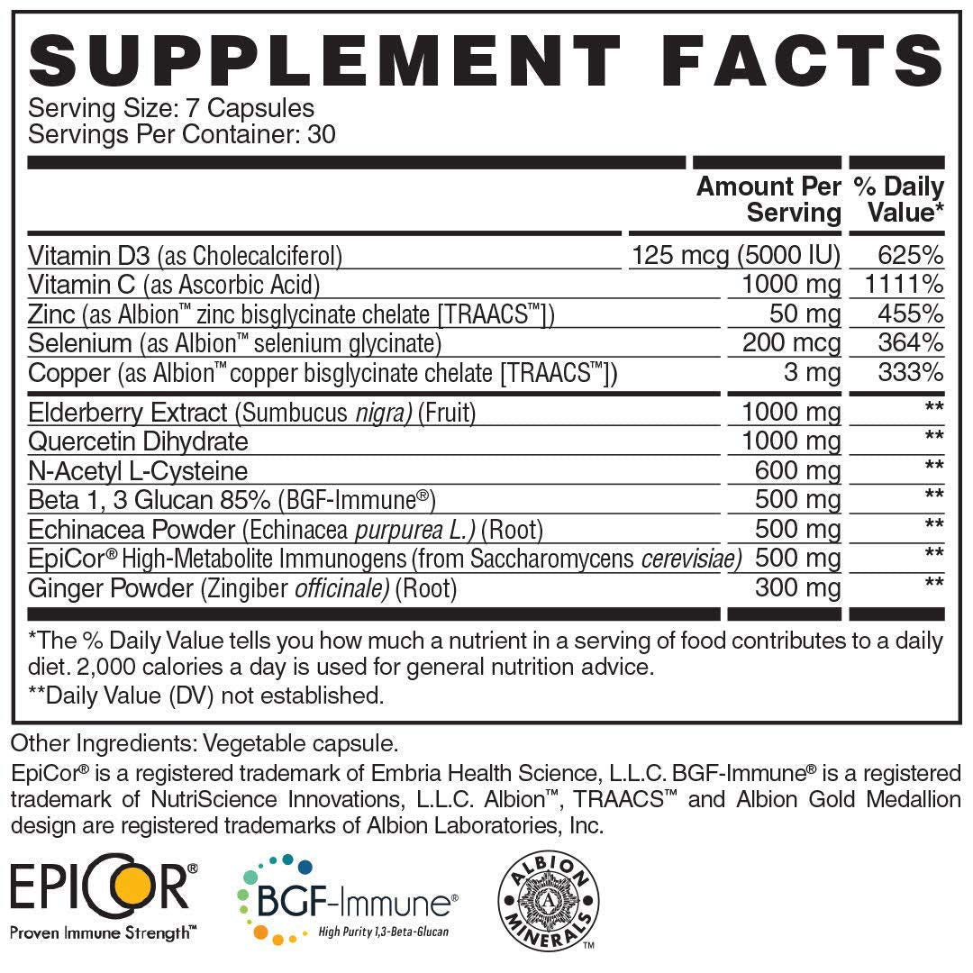 Apollon Nutrition Resistance elderberry plant illustration for seasonal use.