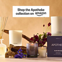 APOTHEKE 26 oz soy candle with perfume-grade oils for luxurious aroma