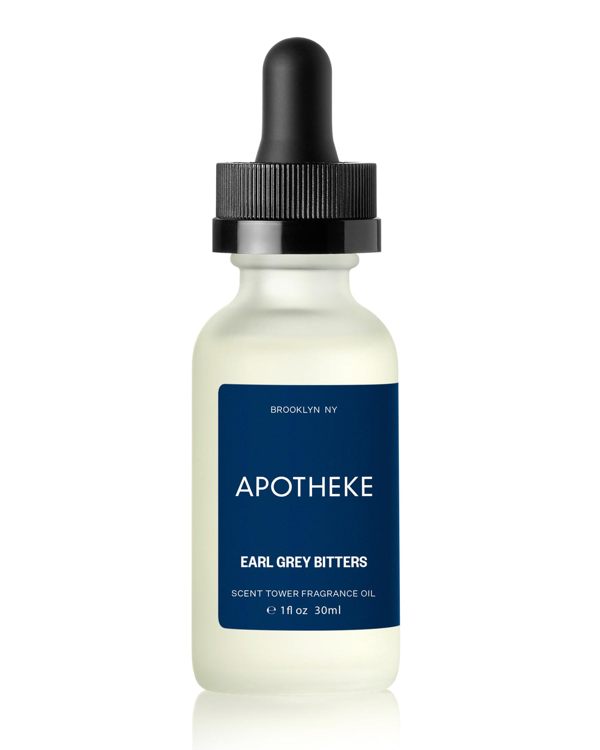 APOTHEKE Scent Tower Earl Grey Bitters bottle-pour for a refined home aroma