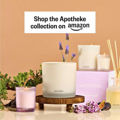 APOTHEKE Scent Tower fragrance oil pour captures Hinoki Lavender for calm spaces