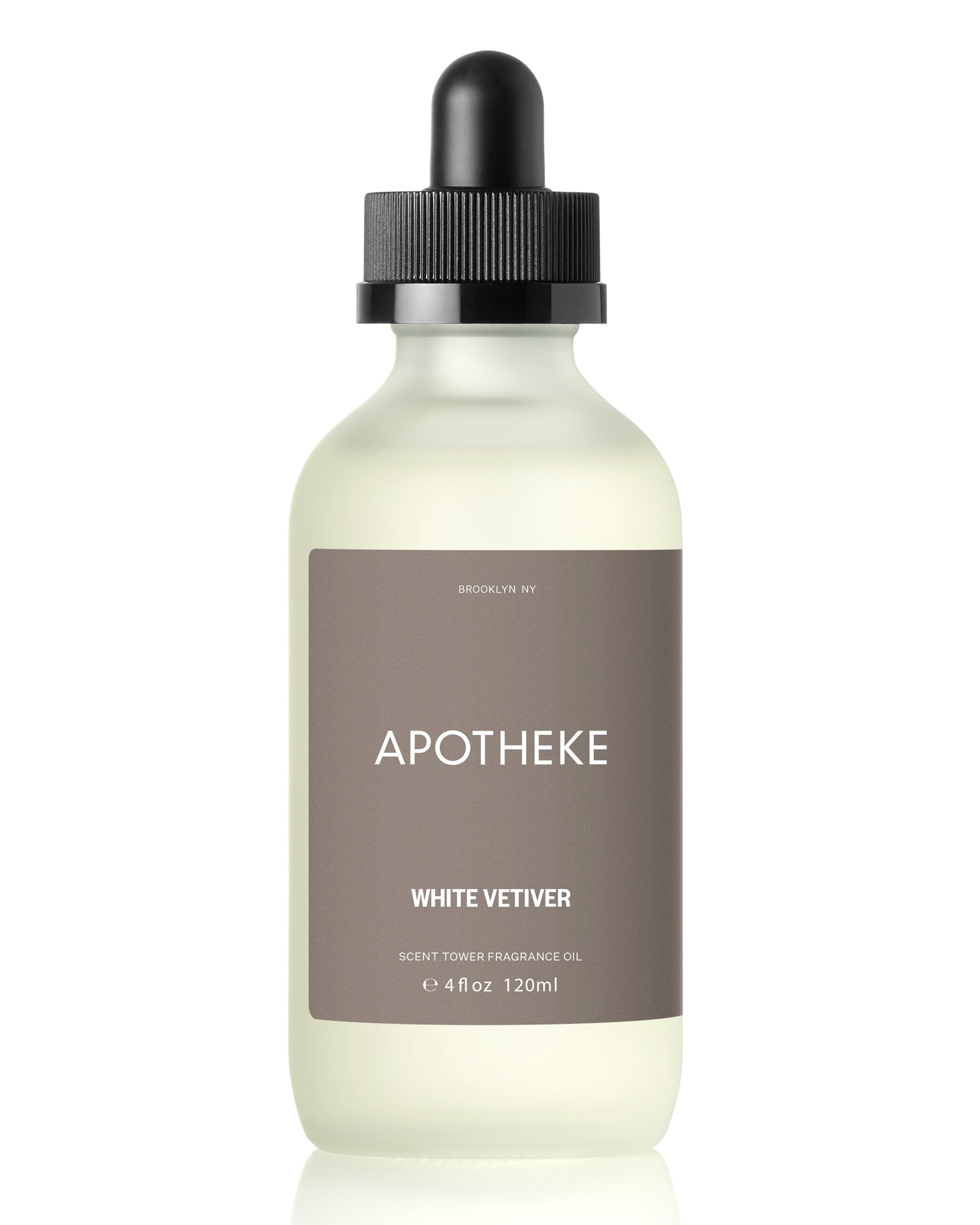 APOTHEKE Scent Tower White Vetiver refill bottle for long-lasting home fragrance