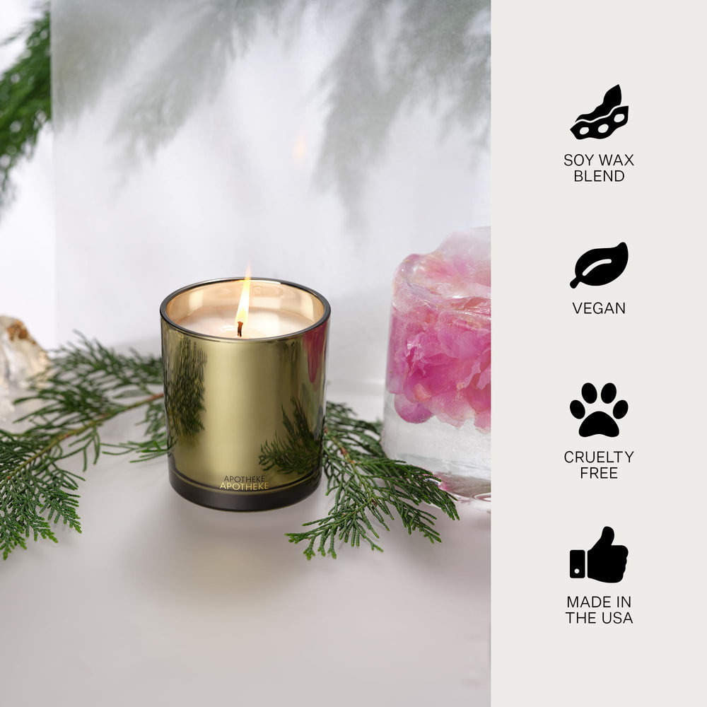 APOTHEKE Black Cypress packaging highlighting premium gifting appeal