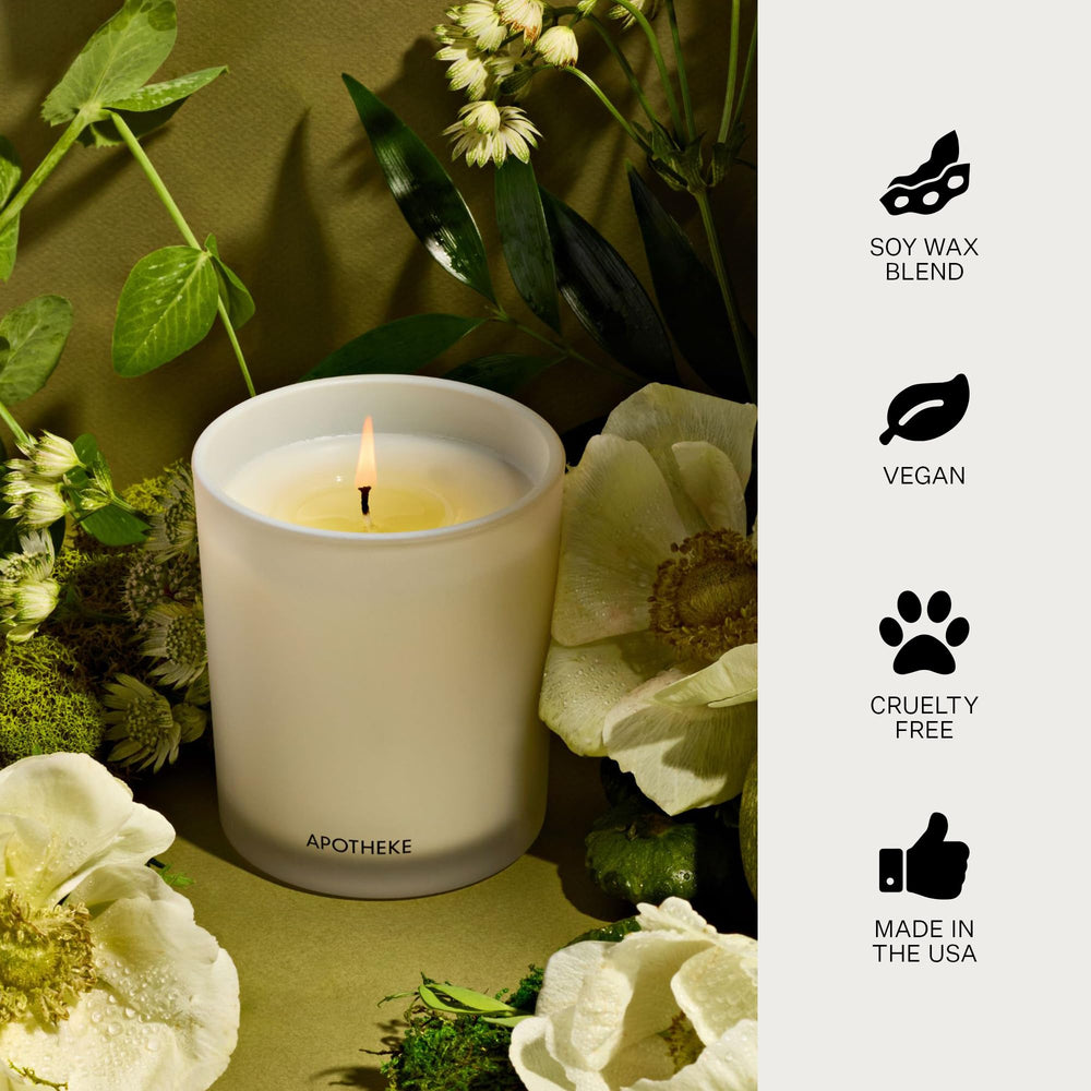 APOTHEKE Verdant Garden gift packaging signals luxurious gifting potential.