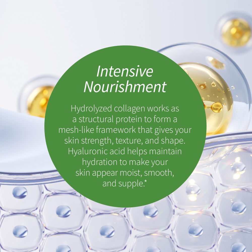 Applied Nutrition glass with drink demonstrates hydration for the skin.