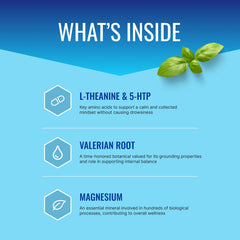 Approved Science Anxietex label front highlighting vegan friendly formula and balance