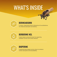 Approved Science Berberine high absorption formula packaging front
