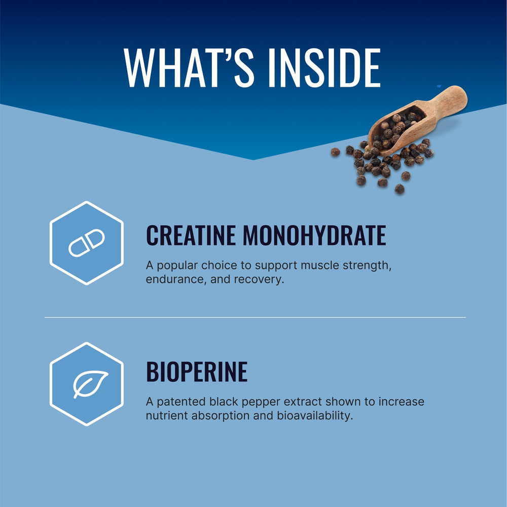 Approved Science Bioperine blend highlights faster absorption during training.