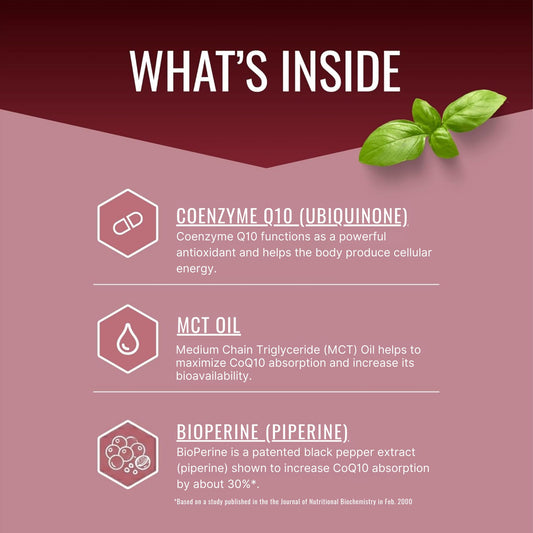 Approved Science CoQ10 MD capsules prepared for daily heart support.