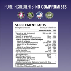 Approved Science daily dosage reminder emphasizes convenient 60-capsule supply.
