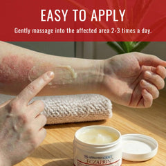 Approved Science Eczaprin Balm is paraben-free, non-GMO, suitable for all skin types.