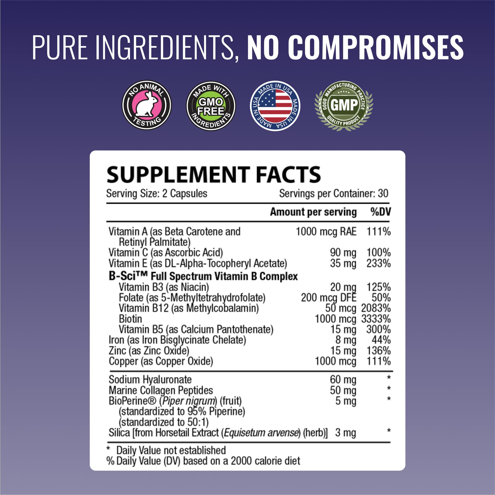 Approved Science bottle pour demonstrates simple daily dosage routine.