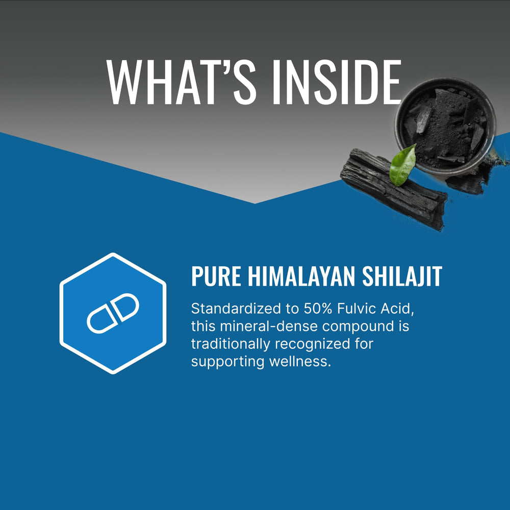 Approved Science Shilajit capsules arranged for convenient high-potency daily intake