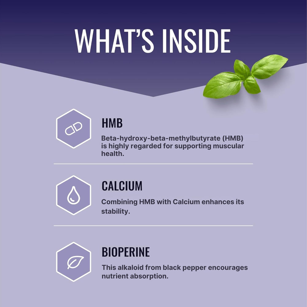 Approved Science HMB capsules dispensed, easy daily routine for training days