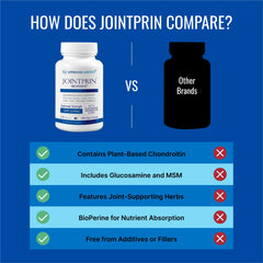 Approved Science Jointprin 6-month supply packaged for long-term use.