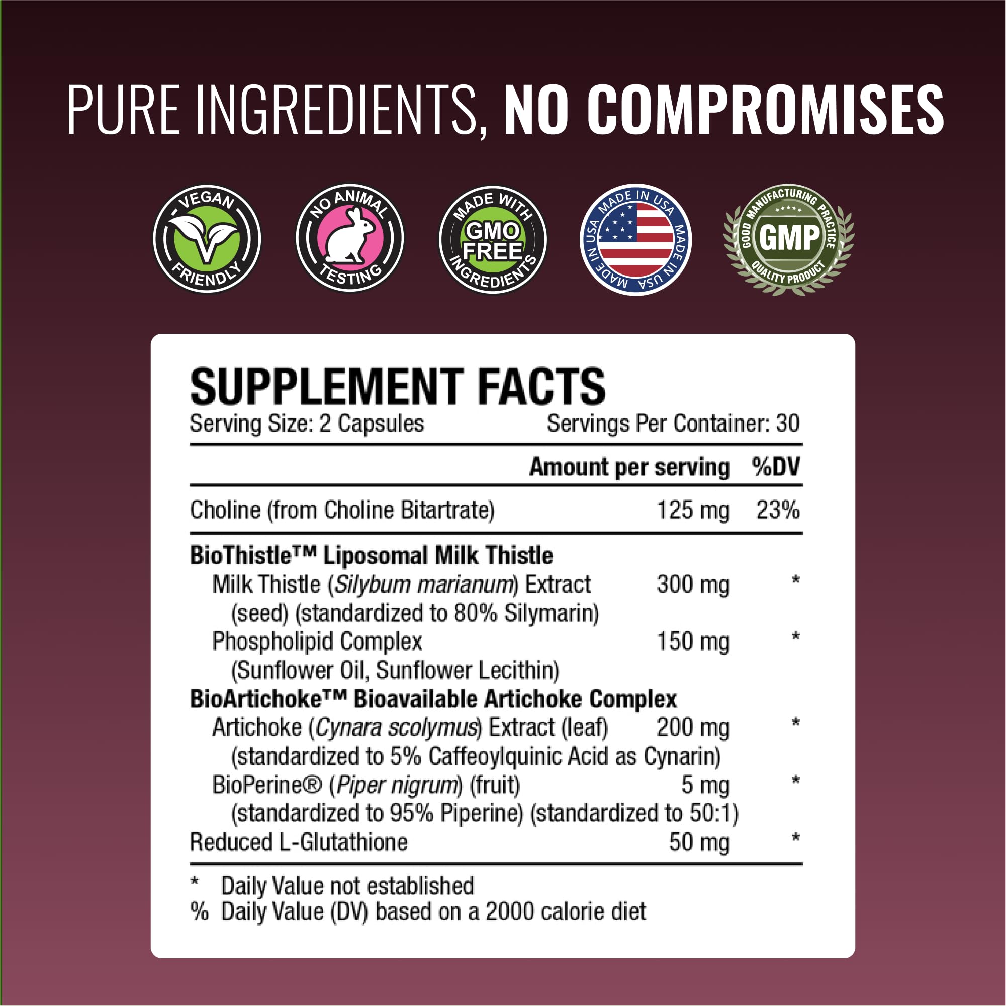 Approved Science Liversyl milk thistle blend indicating detoxification support