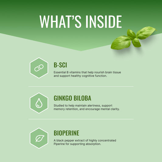 Approved Science MemorySyl capsules closeup show vegan capsules for daily use.