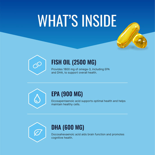 Approved Science Omega-3MD label close-up showing EPA and DHA for wellness support