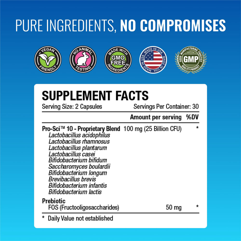 Approved Science Probiotic lifestyle desk setup suggests easy integration into routine.