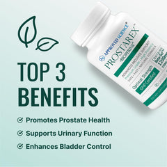 Approved Science Prostarex capsules closeup highlights capsules designed for easy daily intake.
