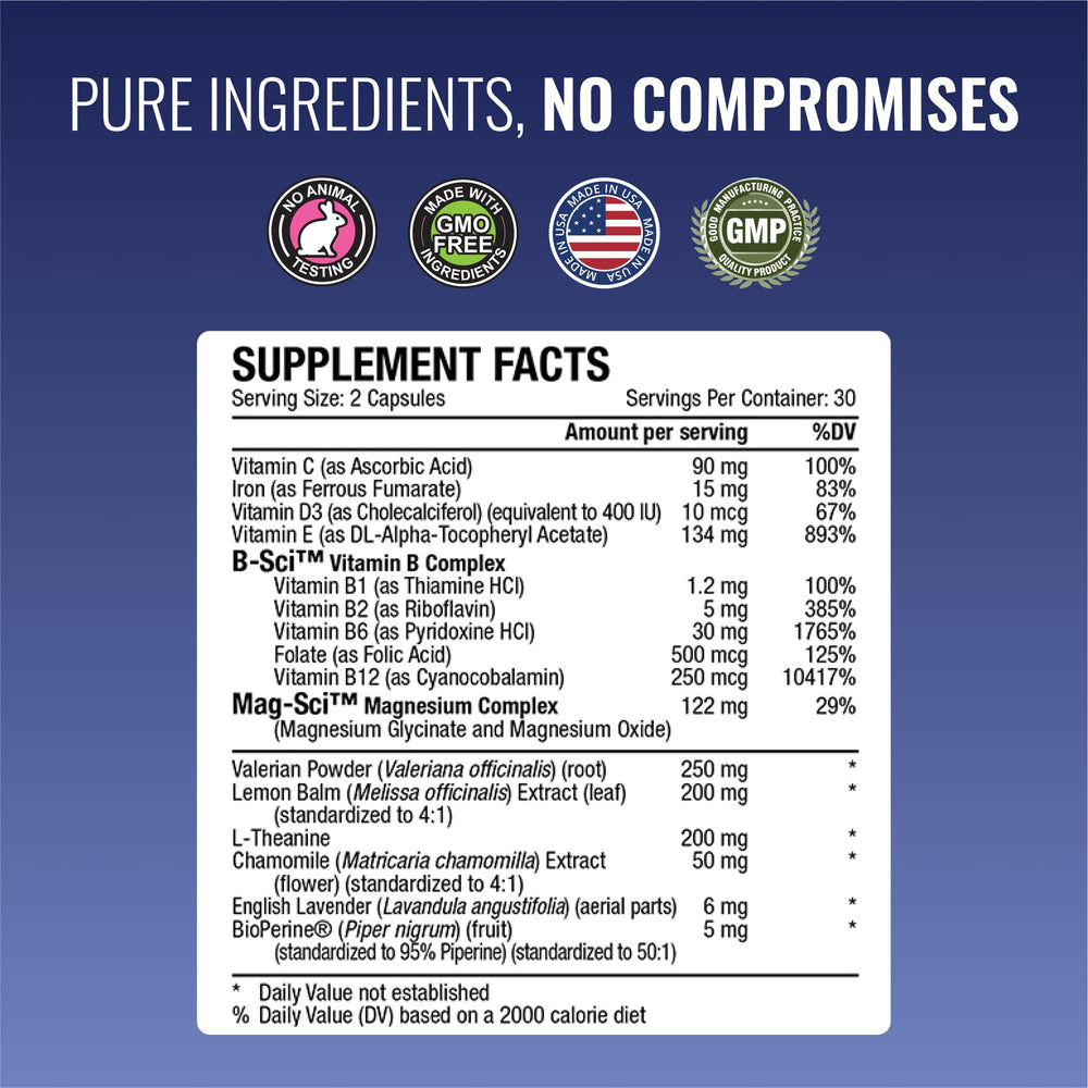 Approved Science Restlex capsules pour demonstrates convenient daily use.