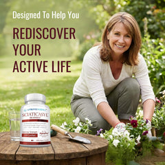 Approved Science Sciaticasyl alpha-lipoic acid capsules for sensory comfort.