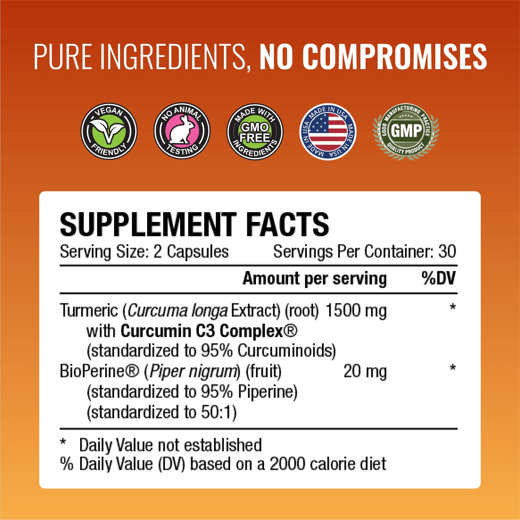 Approved Science Turmeric MD three-month supply packaging for sustained use