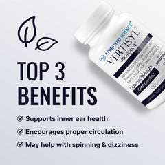 VertiSyl bottle pour demonstrating easy daily dosage and routine use.