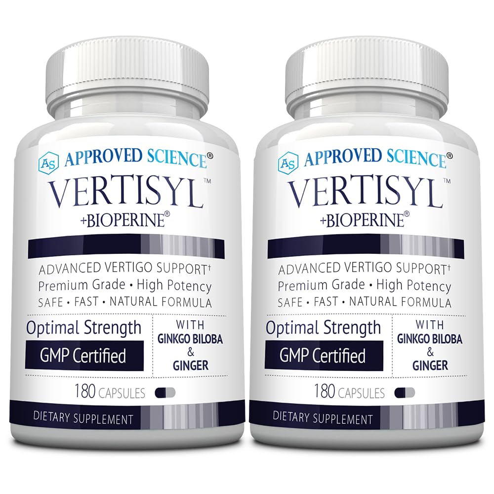 Approved Science VertiSyl bottle side view for daily balance support.