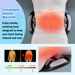 Aptin massager features simple one-touch controls for quick, hassle-free sessions.