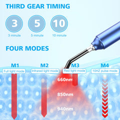 Aptoyu LED wavelengths 660/850/940 for versatile skin and body warmth experiences.