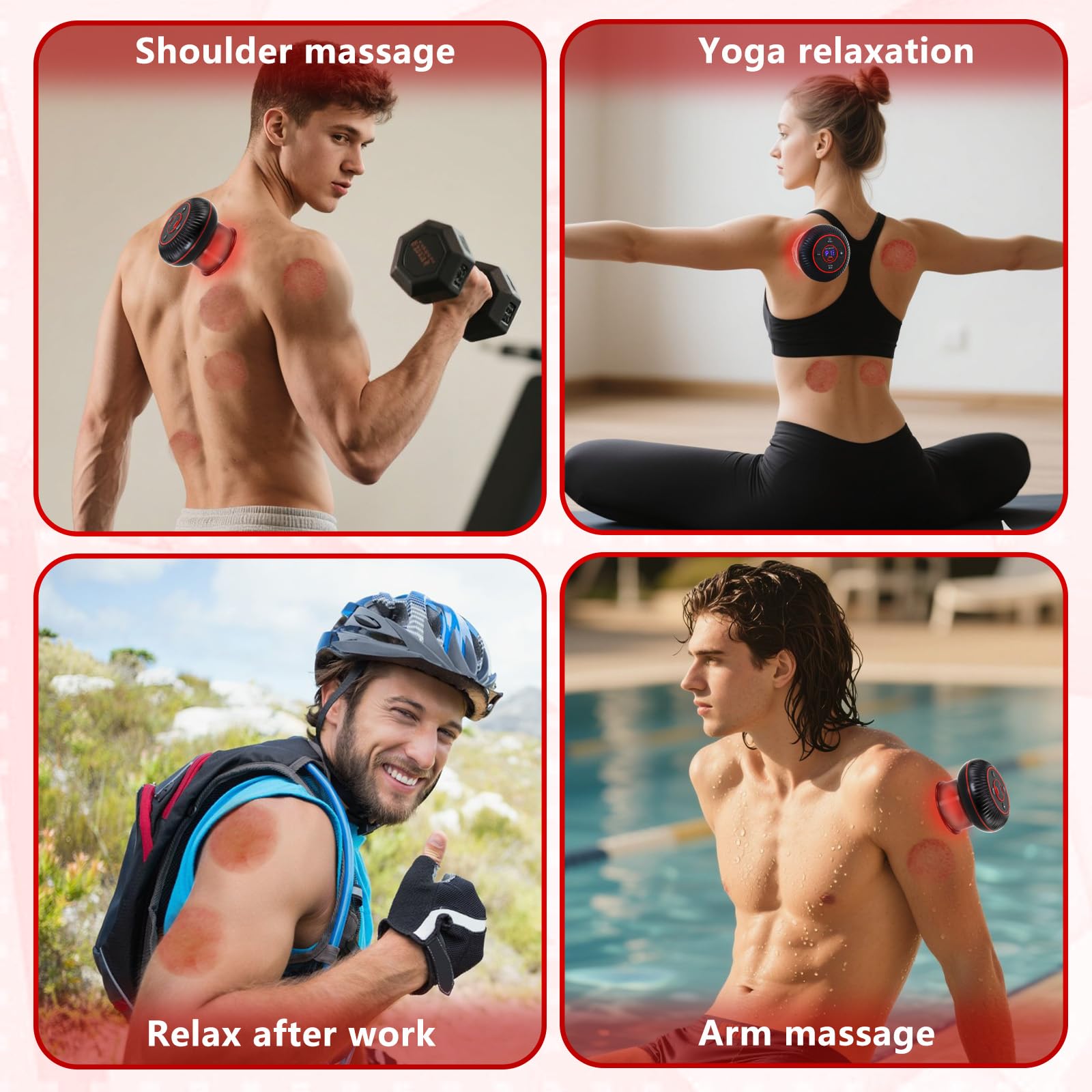 APXPF red light therapy panel for focused muscle relief.