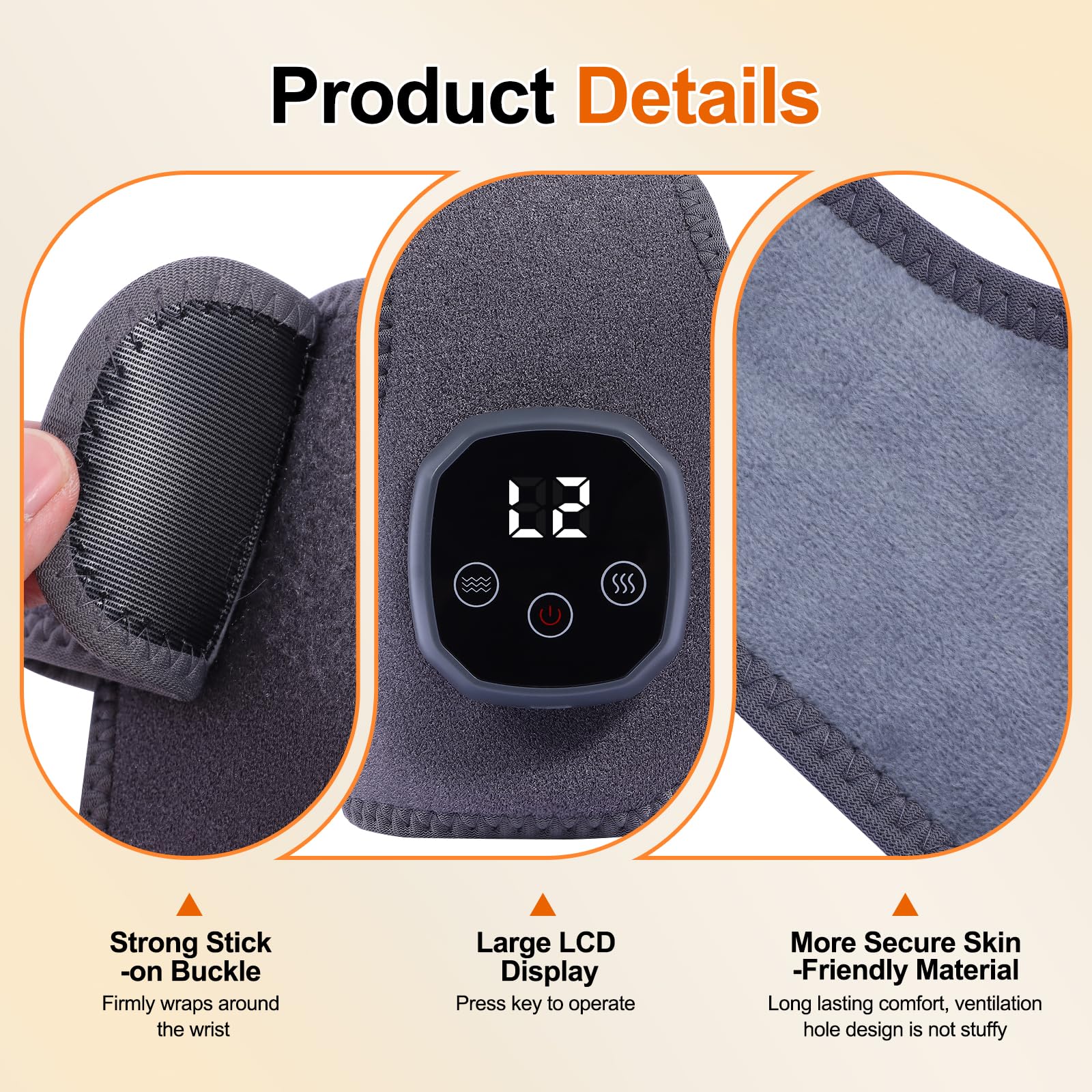 APZYI Foot Renew Triple Method Massager cordless design ideal for travel.