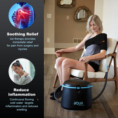 Aqua Relief ARS hot water circulation provides soothing warmth.
