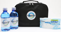 Aquapap water supports ResMed compatibility with CPAP devices.