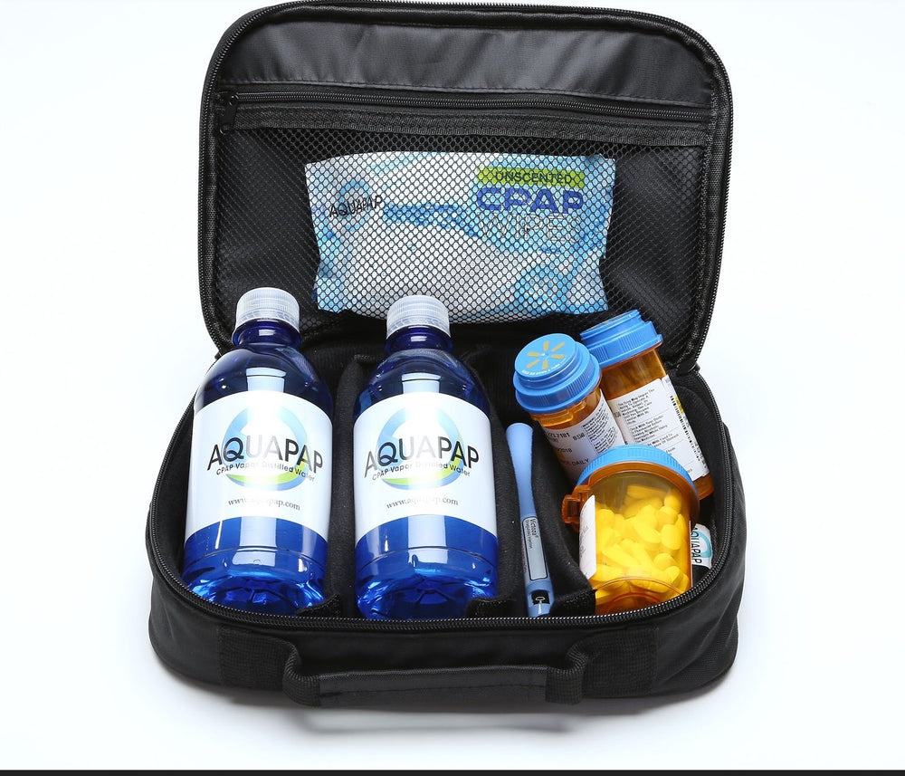 Aquapap water for sleep equipment for daily use.