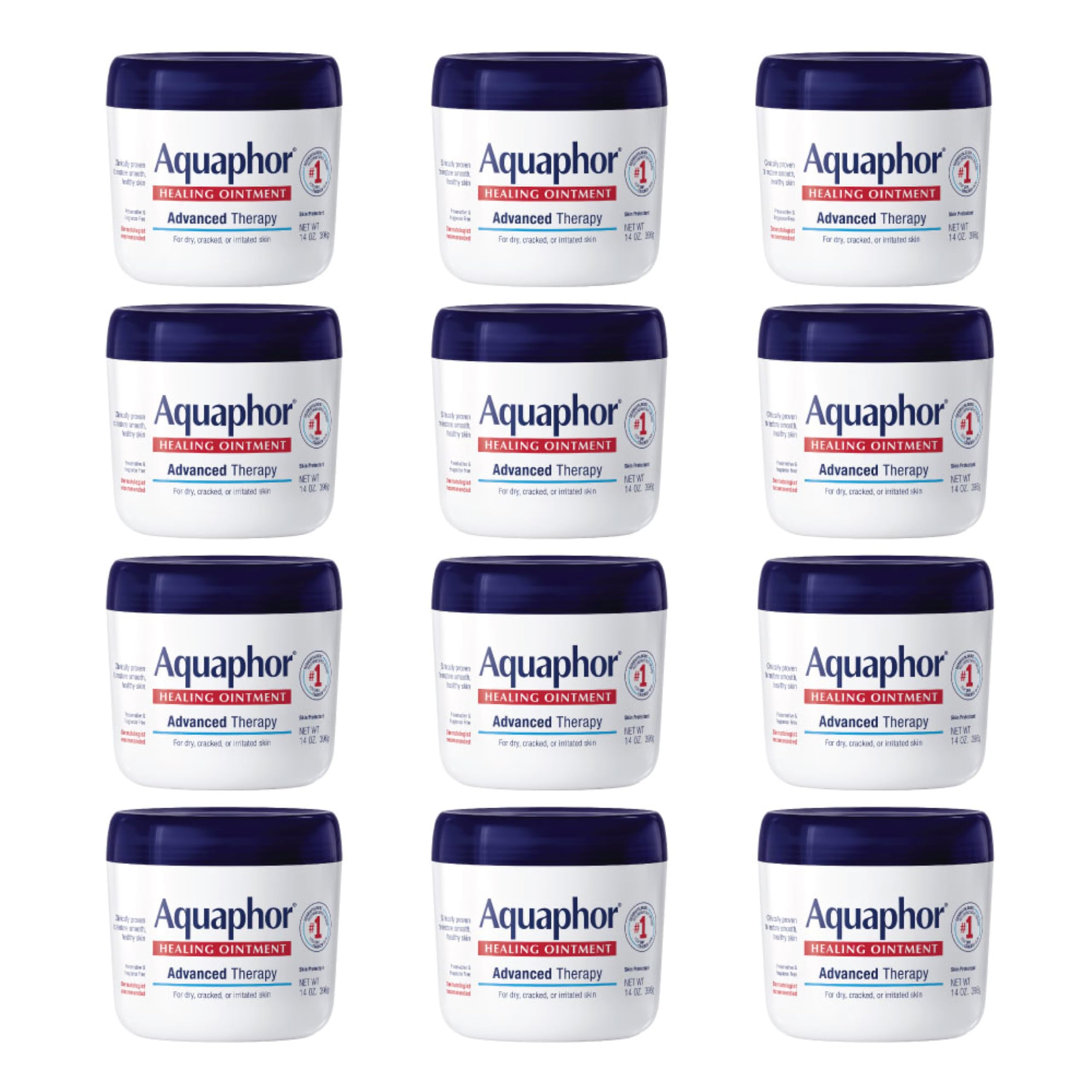 Aquaphor Healing Ointment 14oz jar for versatile skin protection and moisture
