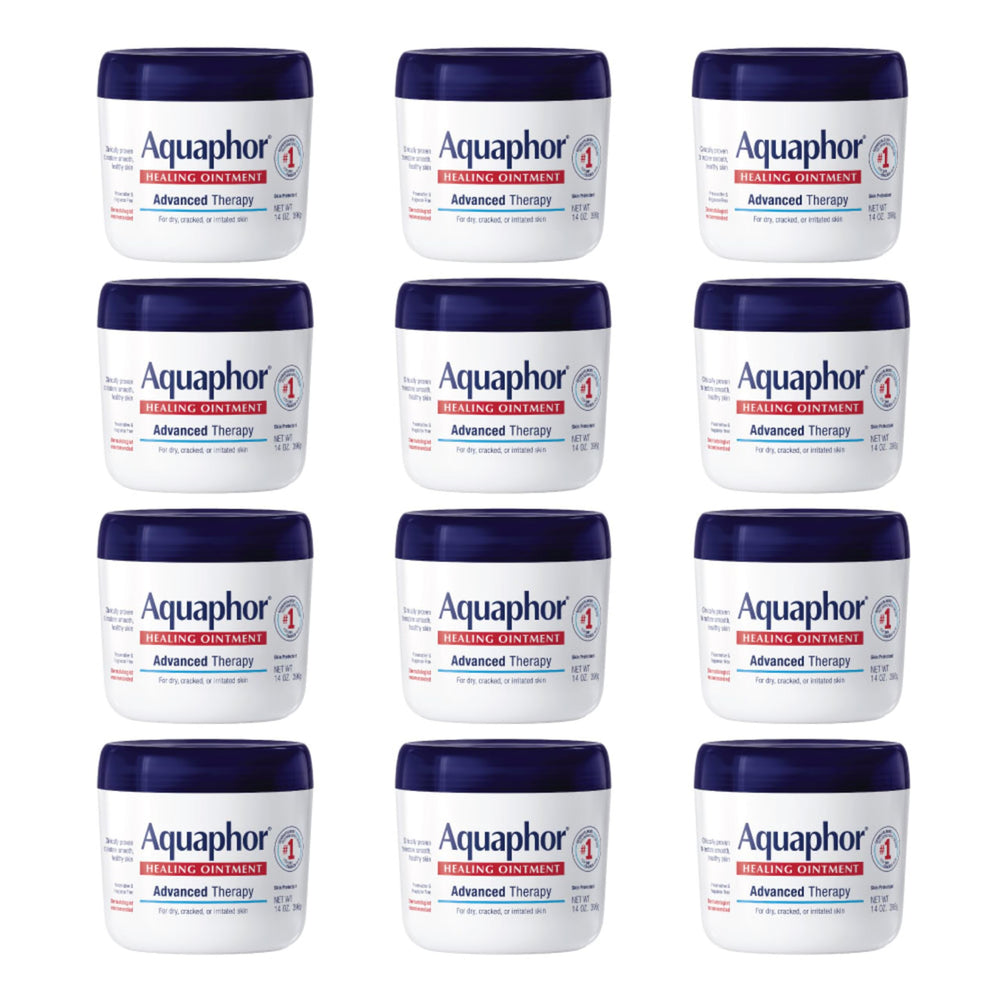 Aquaphor Healing Ointment 14oz jar for versatile skin protection and moisture