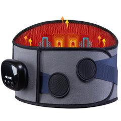 Arace cordless heating pad massager for back with portable warmth and relief on the go.