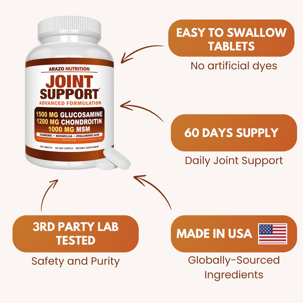 Arazo Nutrition joint health packshot for complete formula