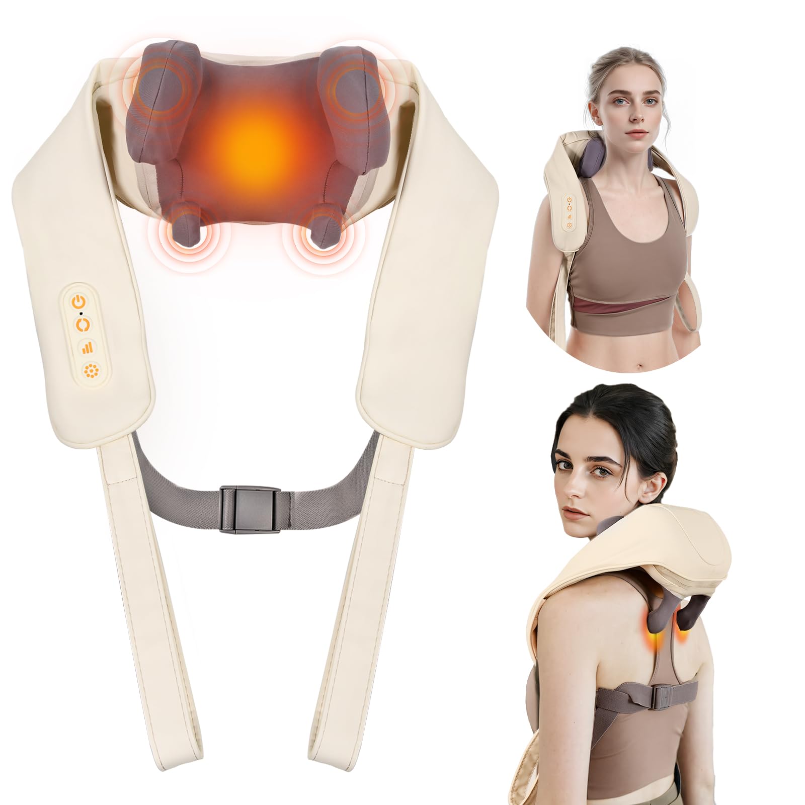 arboleaf 6D neck massager with hands-on demo relieves neck tension