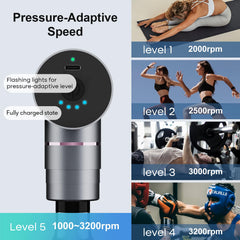 Arboleaf massage gun case for easy transport and organization on the go