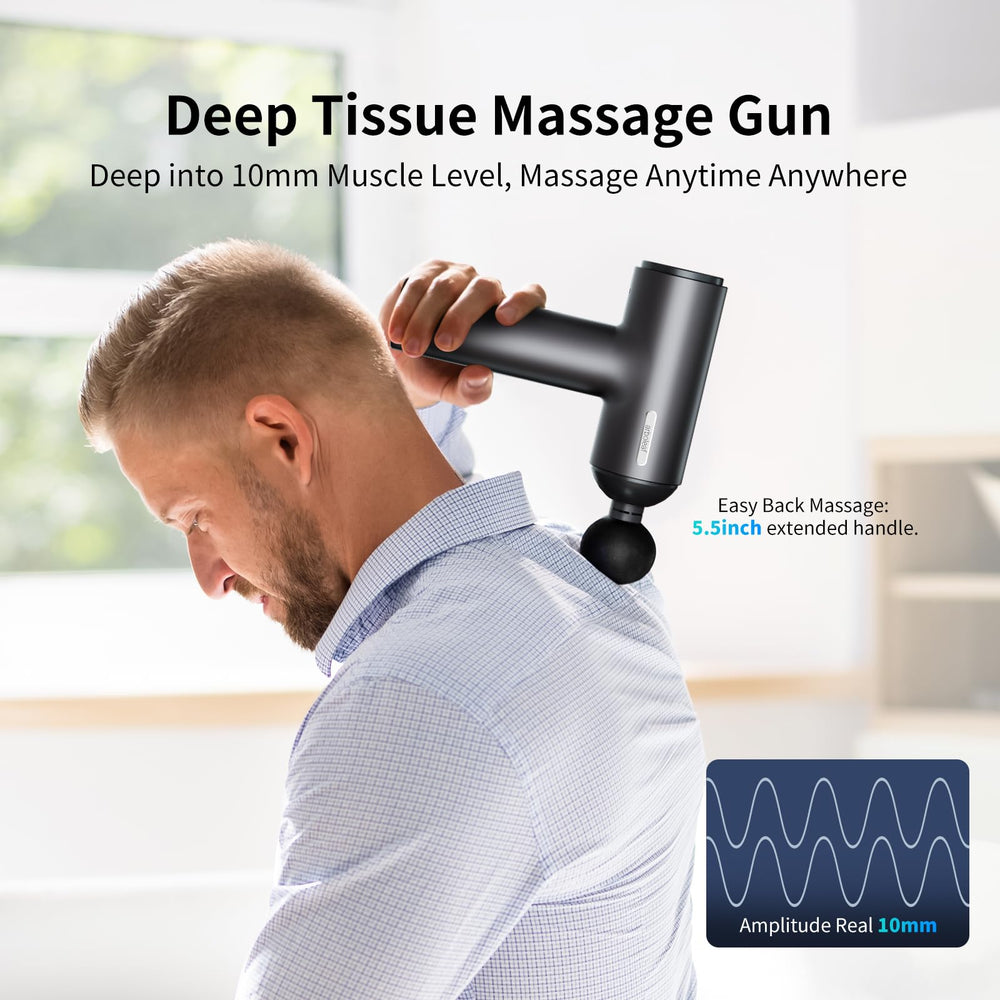 Arboleaf massage gun portable travel case for easy on-the-go relief
