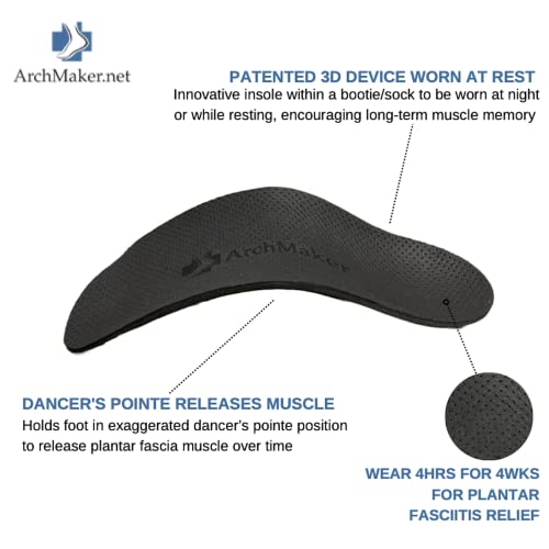Archmaker 3D interlayer arch support demonstrates balanced stability for a relaxed stride.