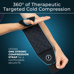 Arctic Flex cold therapy wrap supports comfortable cooldown after activity.