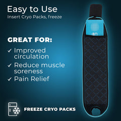 Arctic Flex wrist wrap helps relieve stiffness and inflammation after use.